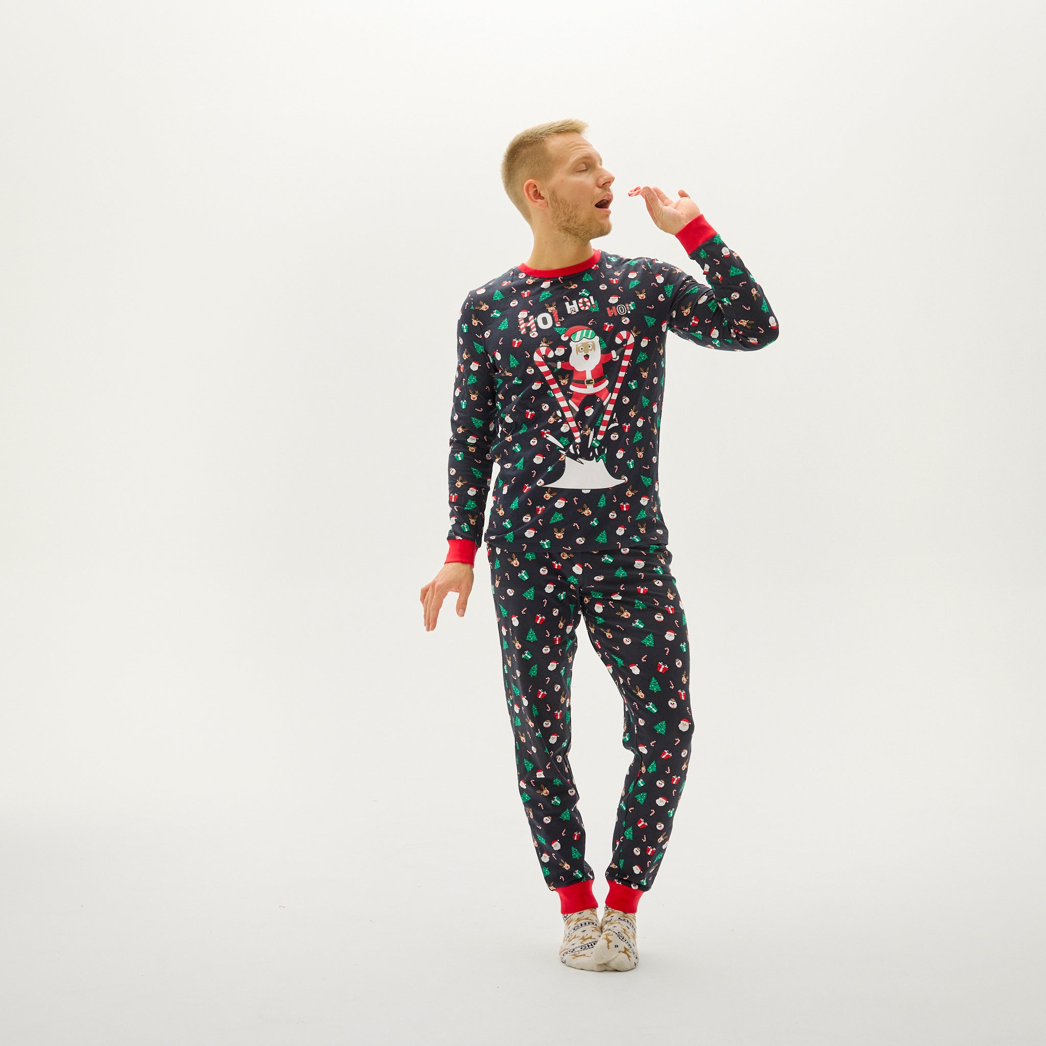 Flying Santa Pyjama - Herren.